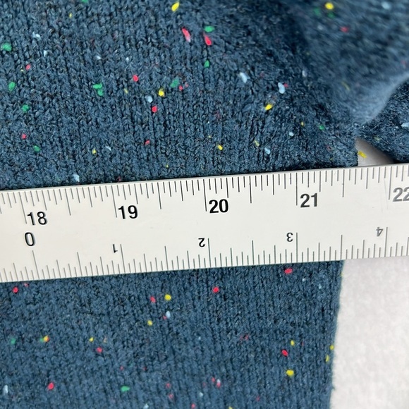 Love Ellie (Stitch Fix) Cardigan Size L Blue & Black Open Front Colorblock NWOT - Picture 11 of 11